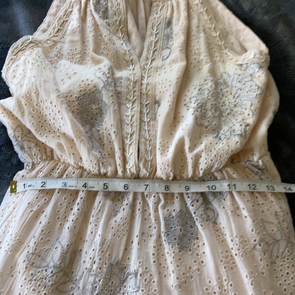 Love Sam Anthropologie Eyelet Dress M - Picture 15 of 16